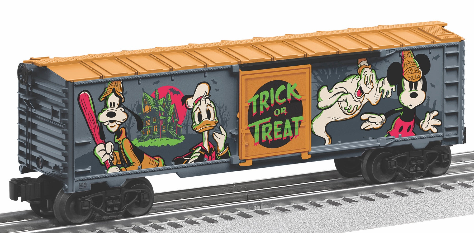 Lionel 2528480 - Disney Mickey & Friends Boxcar "Lonesome Ghosts"
