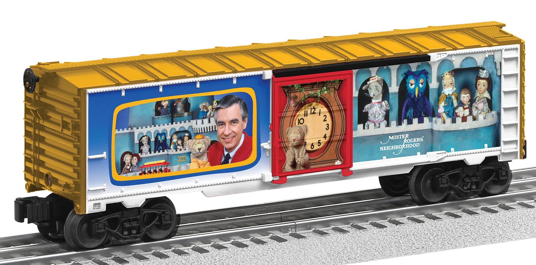 Lionel 2528600 - Mister Rogers' Neighborhood of Make Believe Character Boxcar