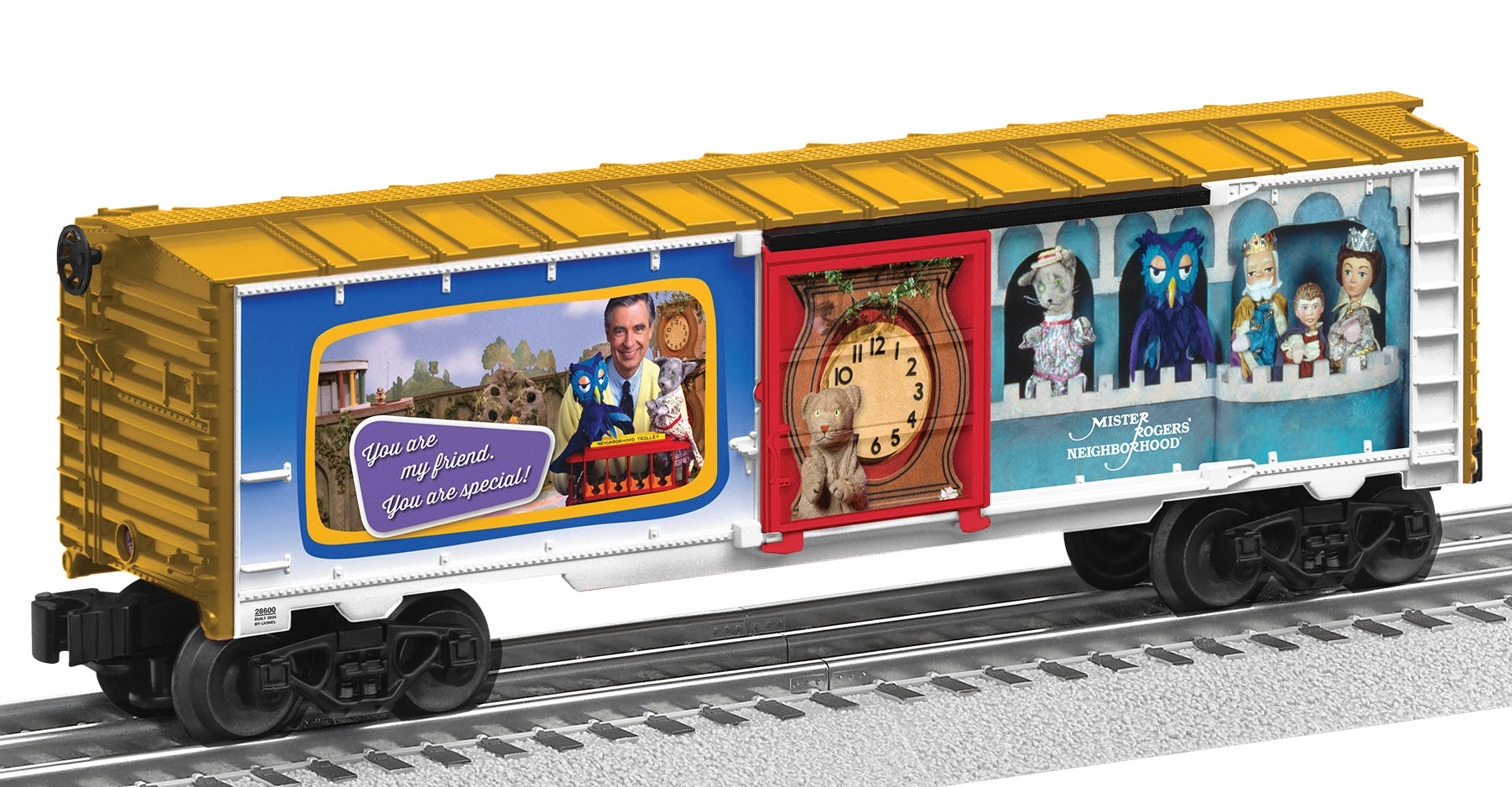 Lionel 2528600 - Mister Rogers' Neighborhood of Make Believe Character Boxcar
