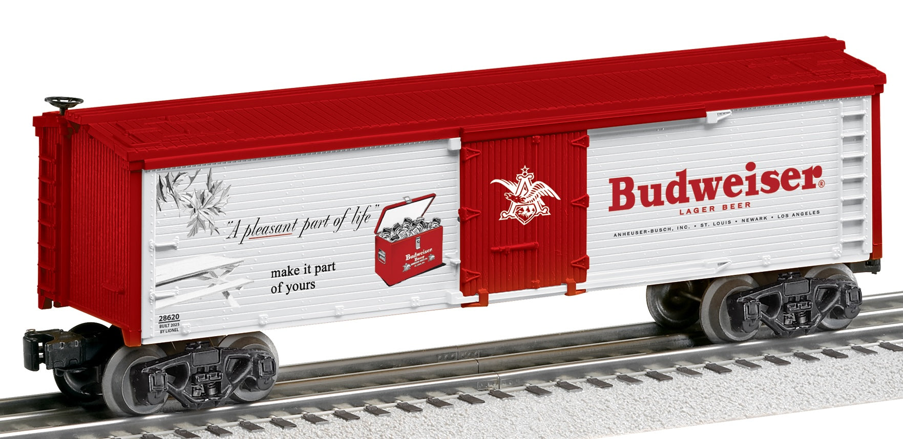 Lionel 2528620 - Anheuser-Busch - Reefer Car "Budweiser"