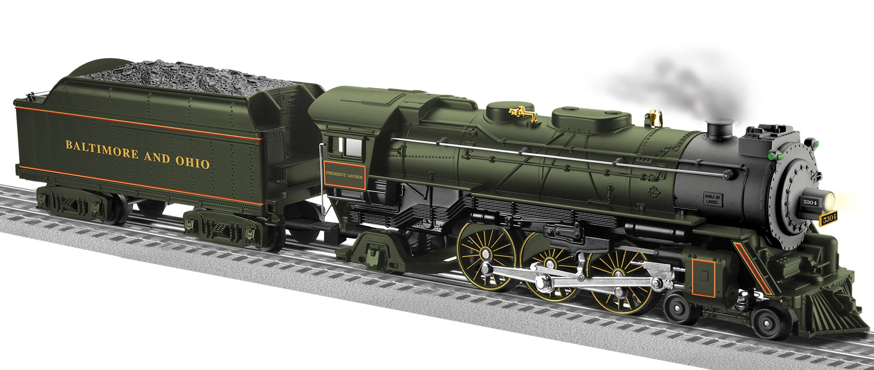 Lionel 2532070 - LionChief +2.0 Pacific Steam Locomotive "Baltimore & Ohio" #5304