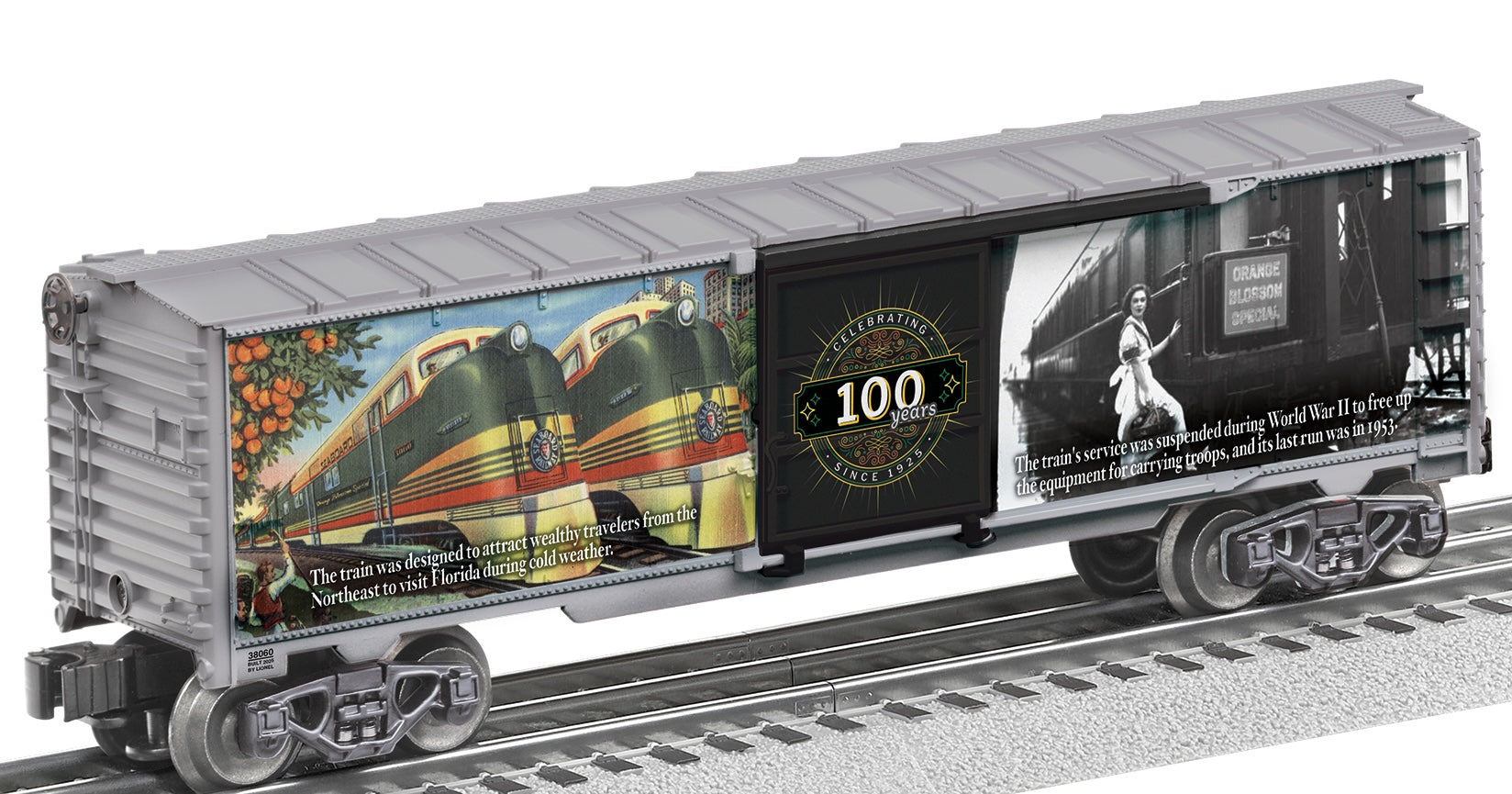 Lionel 2538060 - 100th Anniversary Boxcar "Orange Blossom Special"