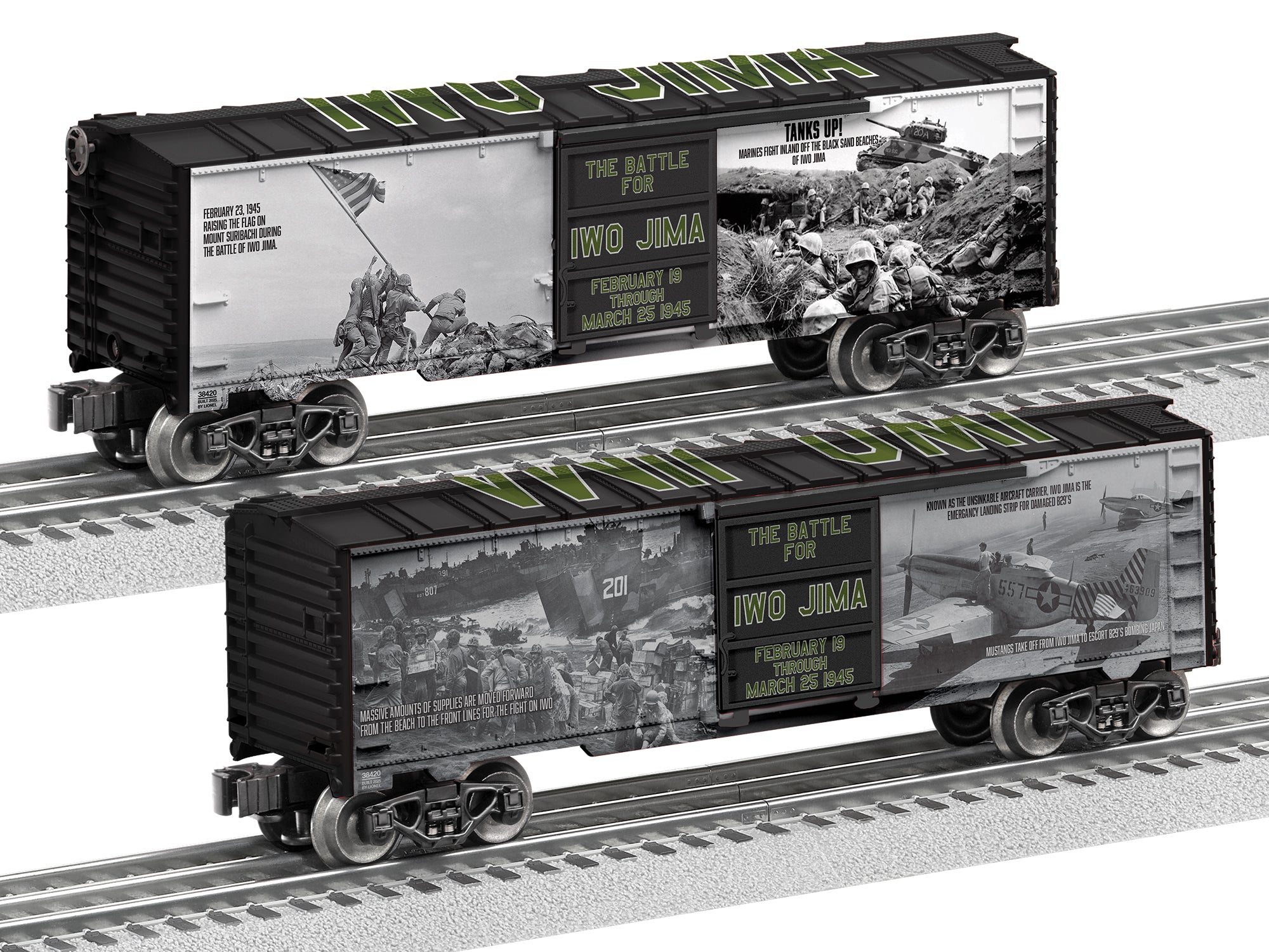 Lionel 2538420 - 80th Anniversary "Iwo Jima" Boxcar