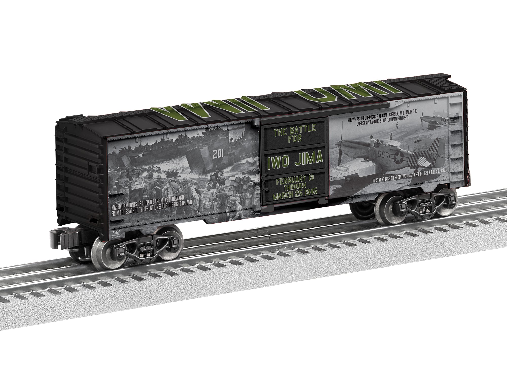 Lionel 2538420 - 80th Anniversary "Iwo Jima" Boxcar