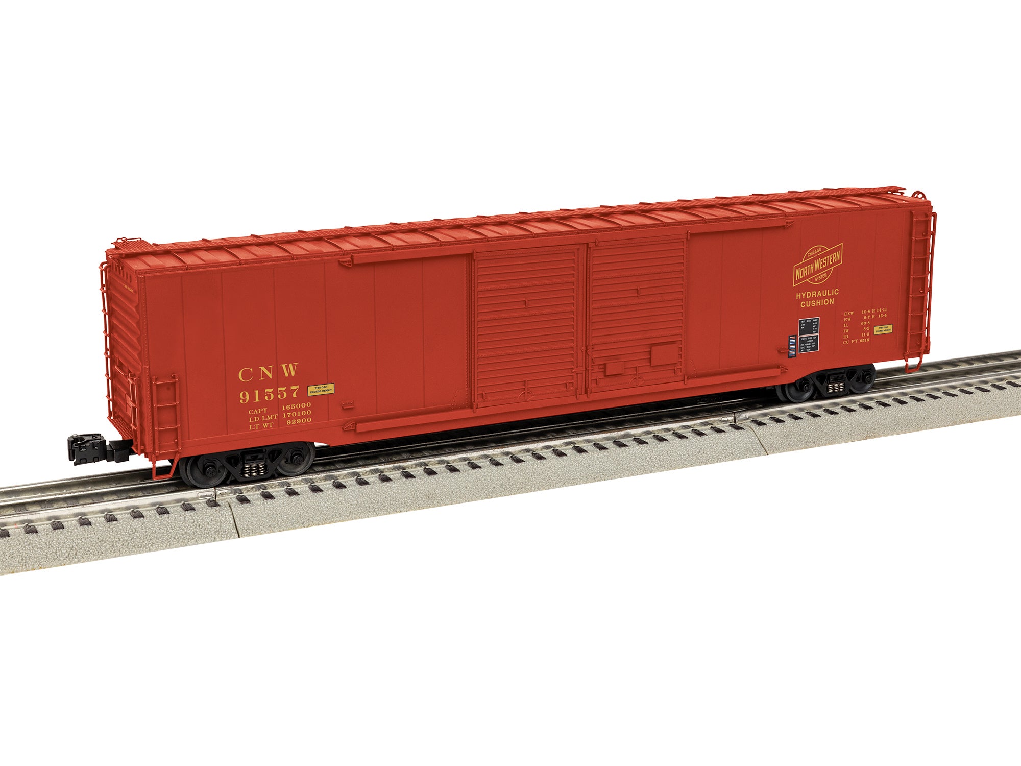 Lionel 2626031 - 60' PS-1 Double Door Boxcar "Chicago & North Western" #91557
