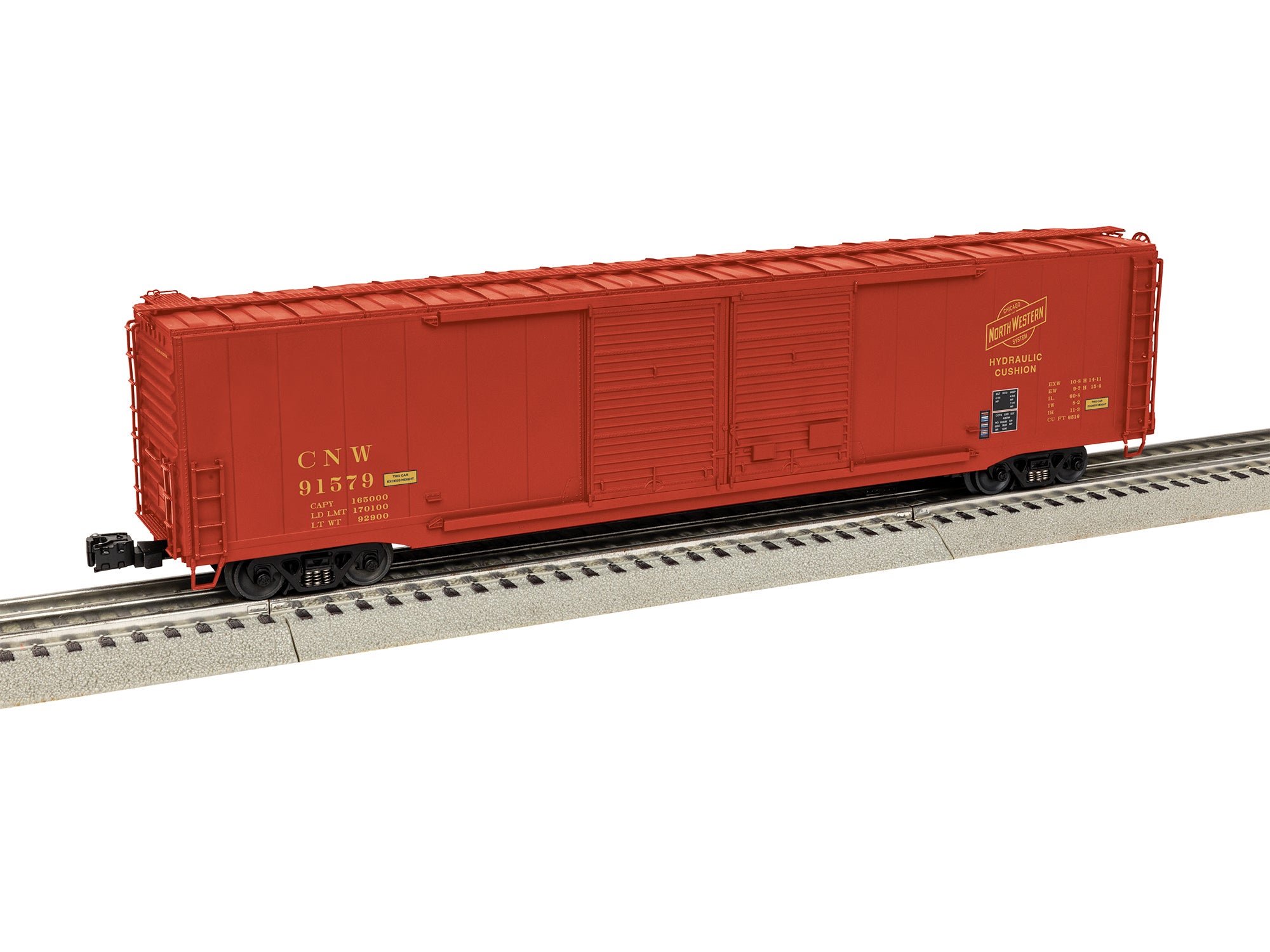 Lionel 2626032 - 60' PS-1 Double Door Boxcar "Chicago & North Western" #91579