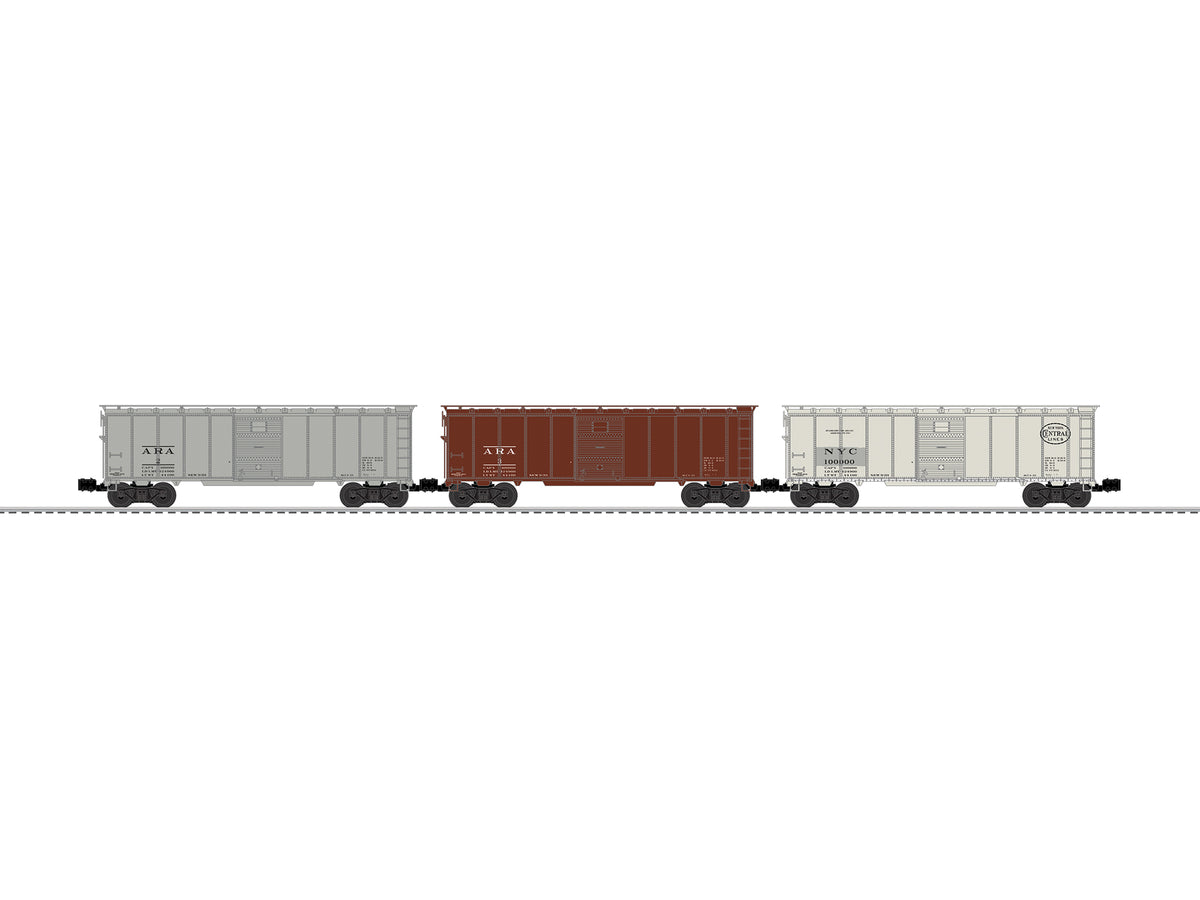 Lionel 2642480 - 1932 ARA Boxcar (3-Car)