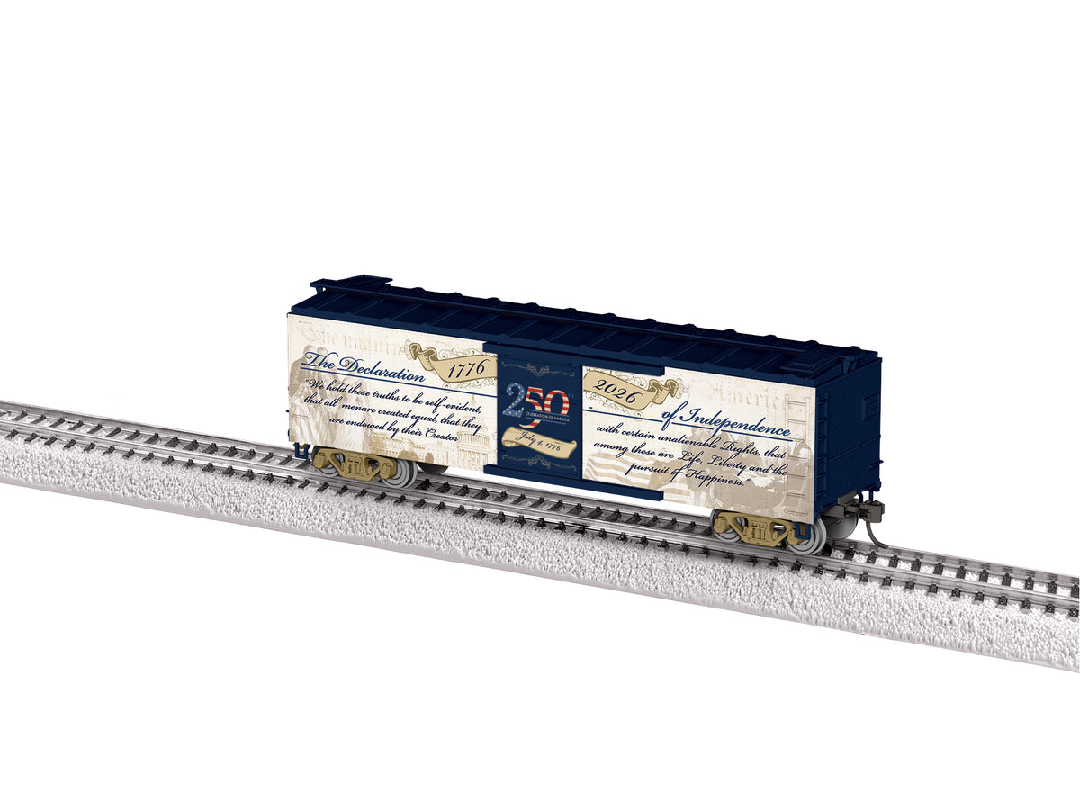 Lionel HO 2664120 - 250th Anniversary - Boxcar “Declaration of Independence”