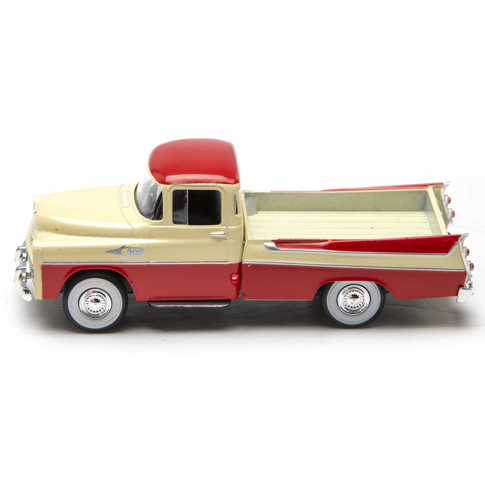 1957 Dodge Sweptside Truck (Cream/Red) 1/48 Diecast Car