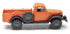 1947 Dodge Power Wagon (Orange) 1/48 Diecast Car