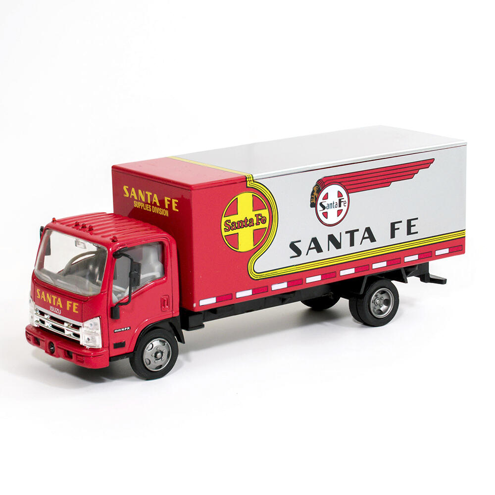 Box Truck "Santa Fe" 1/48 Diecast Car