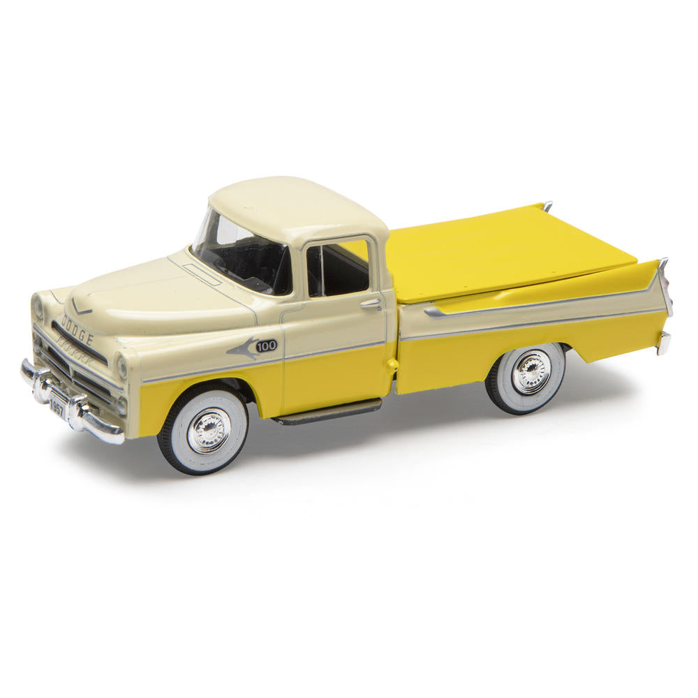 1957 Dodge Sweptside Truck (Yellow/Cream) 1/48 Diecast Car