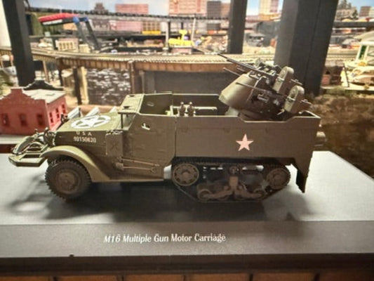 Atlas O 3002660 - M16 Multiple Gun Motor Carriage 1/43 - MrMuffin'sTrains
