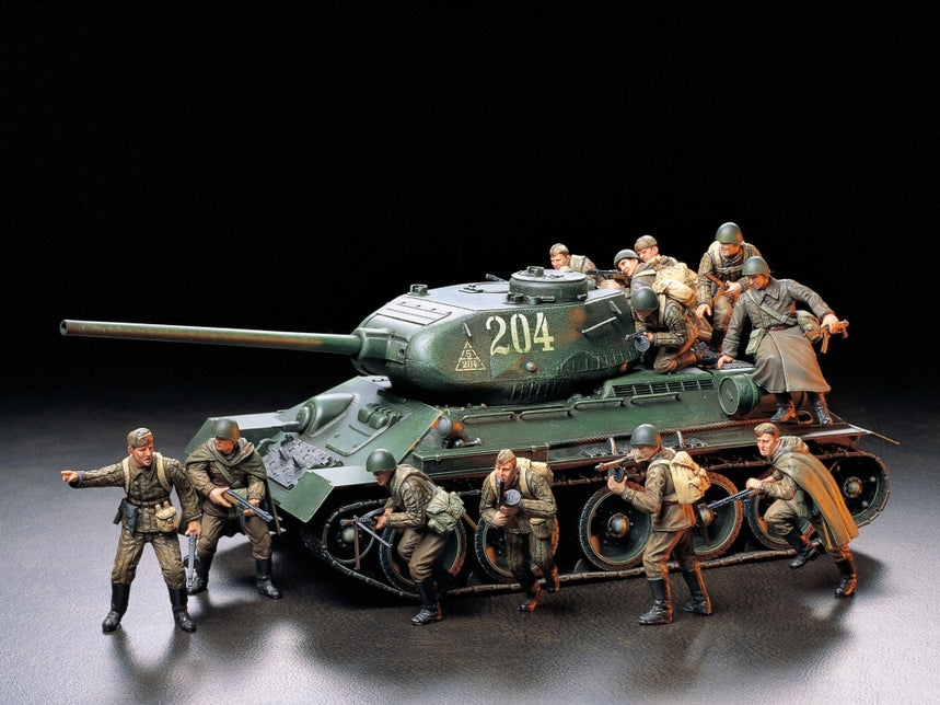Tamiya 35207 - Russian Assualt Infantry Set - 1/35 Scale Model Kit