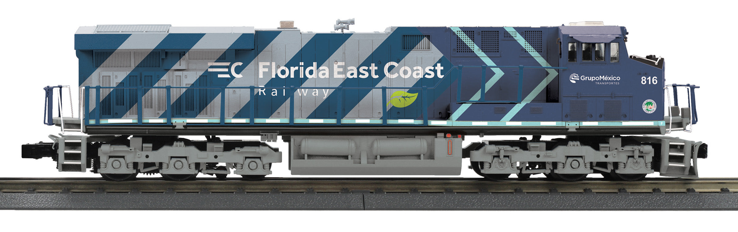 MTH 30-21240-1 - ES44AC Imperial Diesel Engine "Florida East Coast" #816 w/ PS3