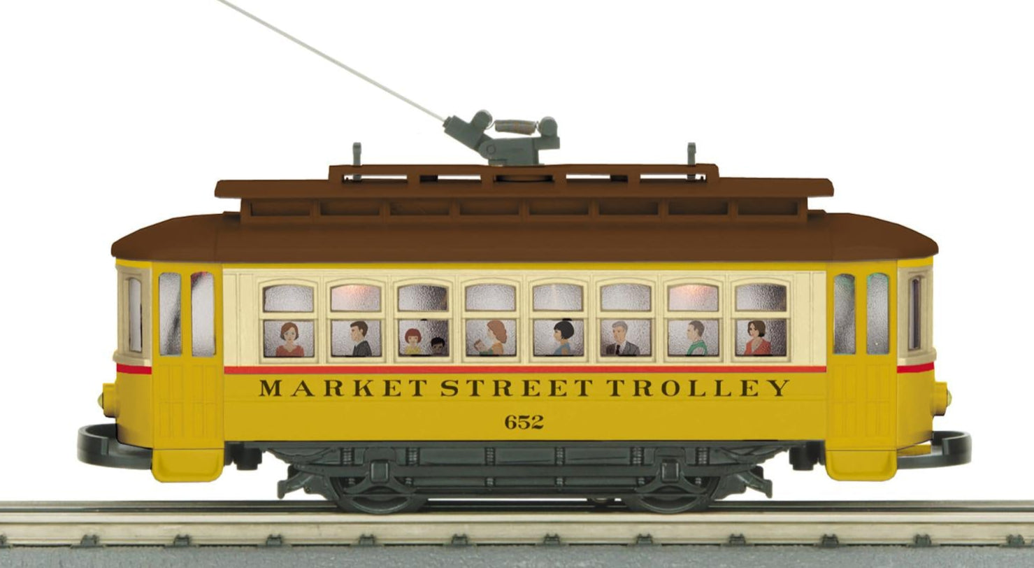MTH 30-5258 - Bump-n-Go Trolley "Market Street" #652