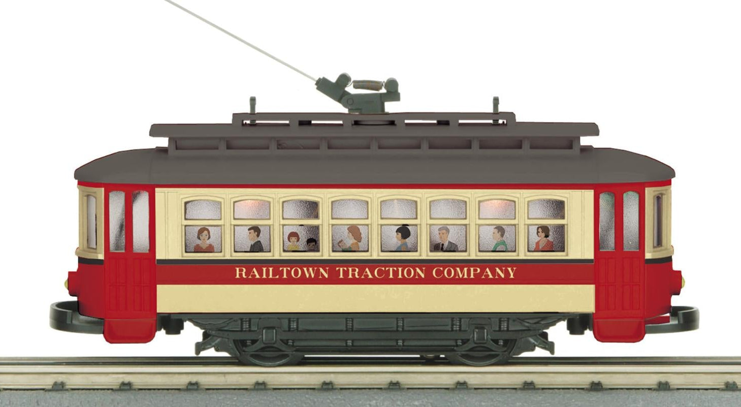 MTH 30-5260 - Bump-n-Go Trolley "Railtown Traction Co." #586