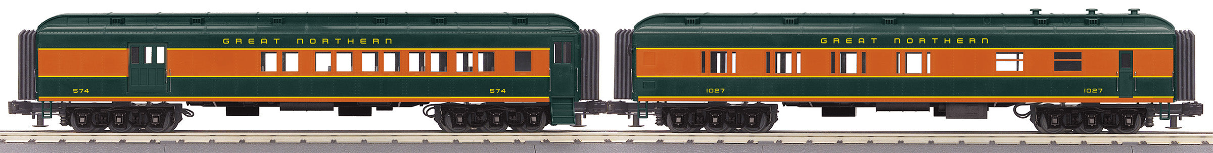 MTH 30-69361 - 60' Madison Combo/Diner Set "Great Northern" (2-Car)