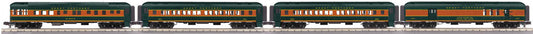 MTH 30-69385 - 60' Madison Passenger Set "Great Northern" (4-Car) - MrMuffin'sTrains