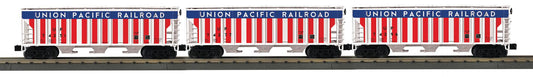 MTH 30-70161 - RailKing - Ps-2 Discharge Hopper Set "Union Pacific" (3-Car)