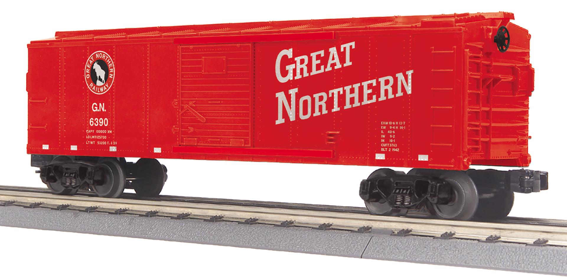 MTH 30-71253 - 40' Box Car "Great Northern" #6390