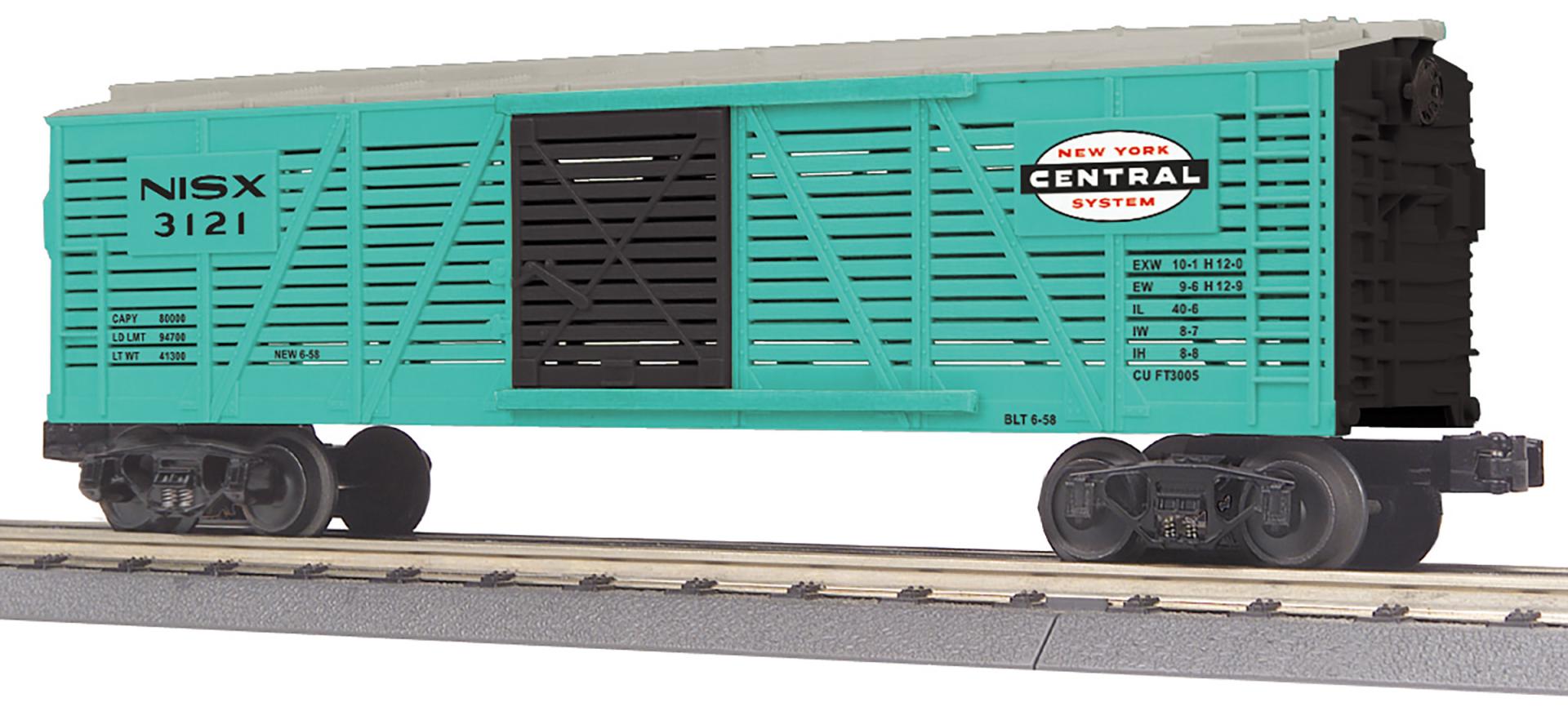 MTH 30-71275 - Stock Car "New York Central" #NISX 3121