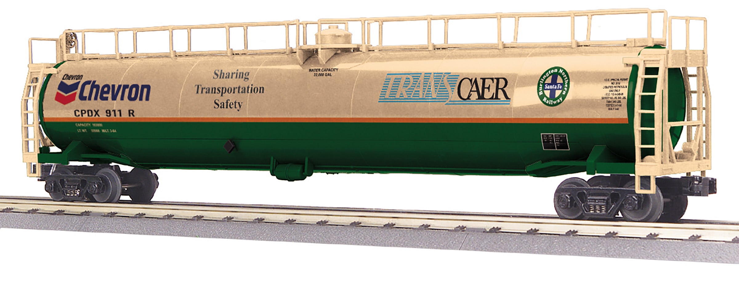 MTH 30-73632 - 33K Gallon Tank Car "BNSF" #911