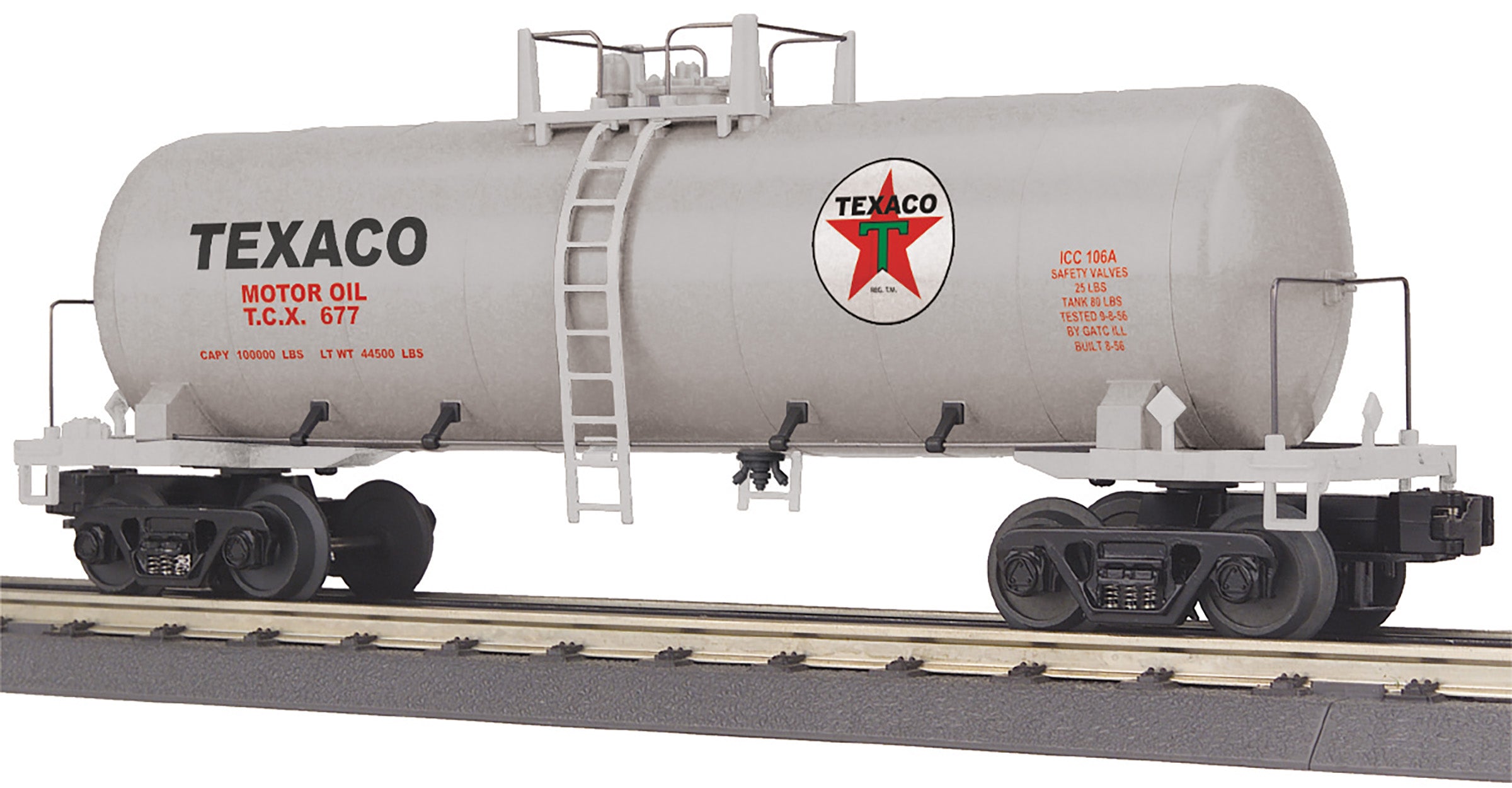 MTH 30-73633 - Modern Tank Car "Texaco" #677