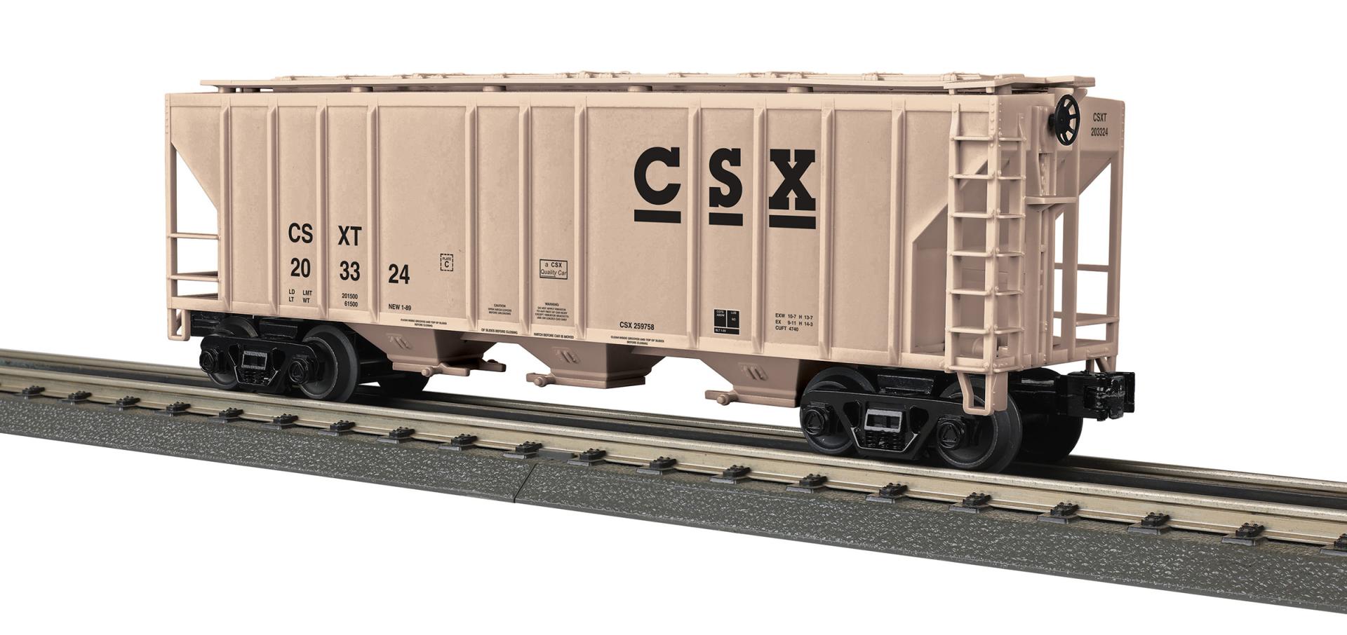 MTH 30-75771 - Ps-2 Discharge Hopper Car "CSX" #203324