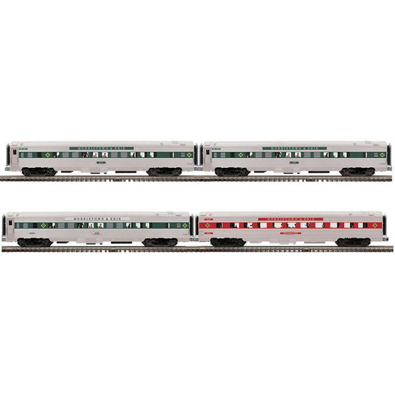 Atlas O 3001672 - Premier - 70' Streamlined Passenger Car Sets "Maine Eastern" (4-Car)