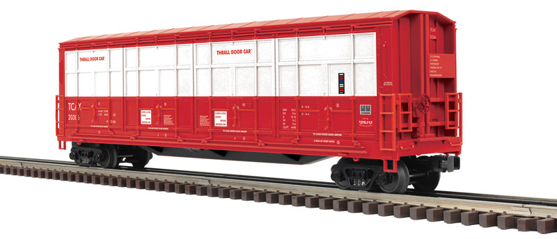 Atlas O 3002799 - Premier - 50' All Door Box Car "Thrall Demonstrator" #20306  (2-Rail)