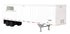 Atlas O 3002844 - Master - 45' Pines Trailer "Neshanic Trailer Company"