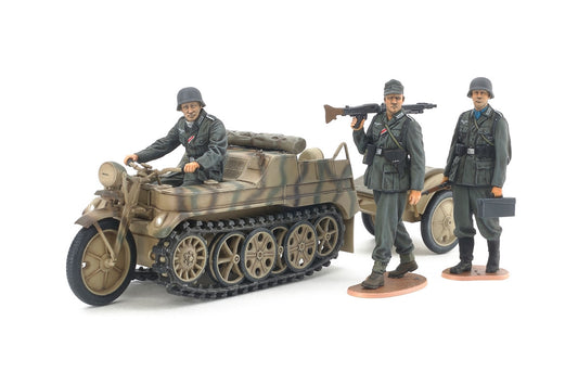 Tamiya 35377 - German Sd.Kfz.2 Kettenkraftrad - Mid Production - 1/35 Scale Model Kit