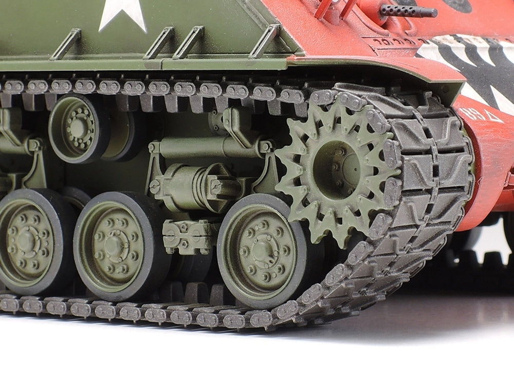 Tamiya 35359 - U.S. Medium Tank M4A3E8 Sherman - Easy Eight Korean War - 1/35 Scale Model Kit
