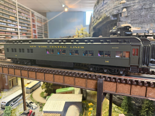 Lionel 2527620 - 18" StationSounds Diner "New York Central Lines" #146