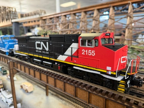 MTH 20-21972-1 - Dash-8 Diesel Engine "Canadian National" #2155 w/ PS3