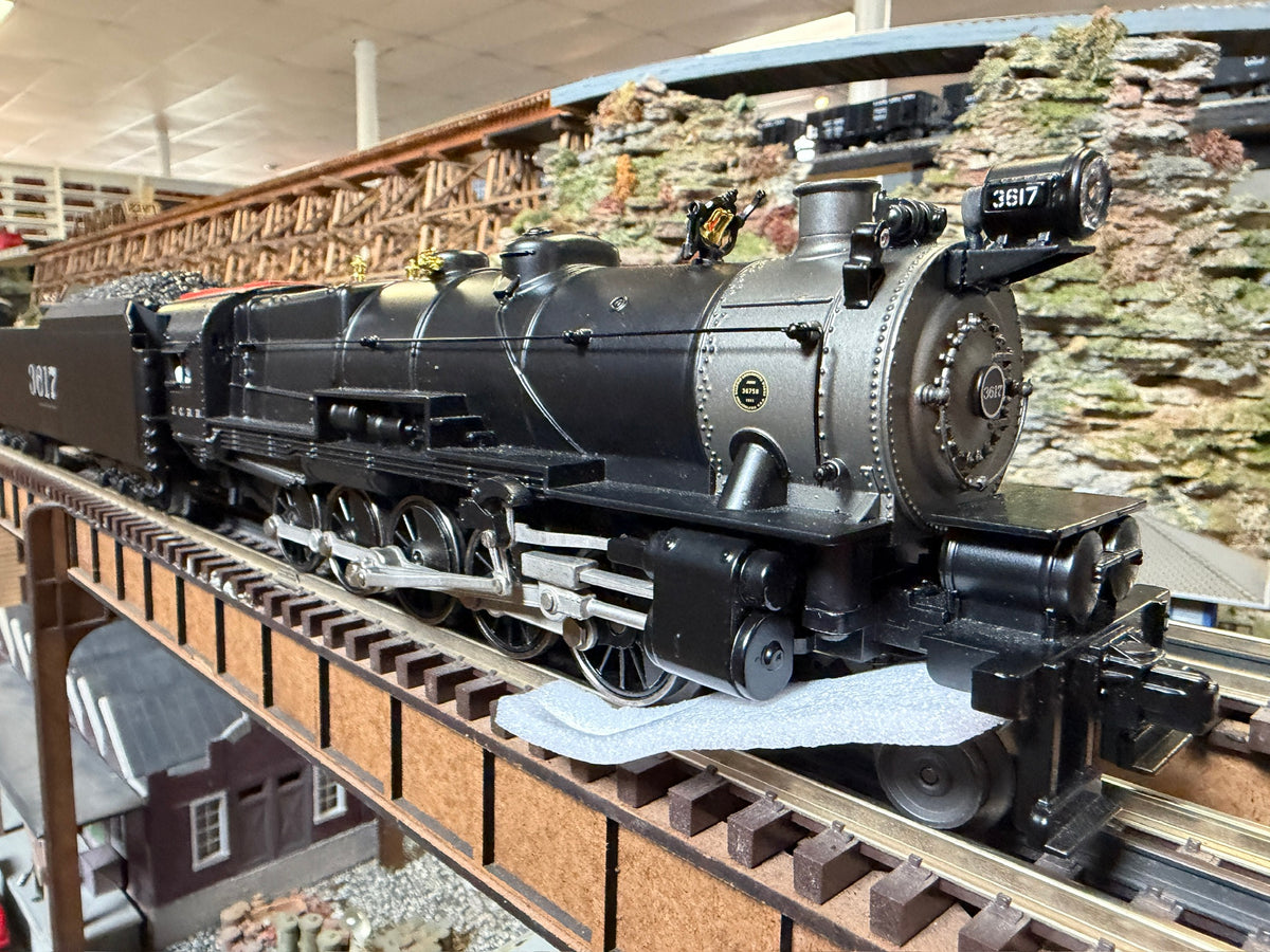 MTH 30-1876-1 - RailKing - 2-10-0 Imperial Decapod Steam Engine "Illinois Central" #3617 w/ PS3 (Long Haul Tender)