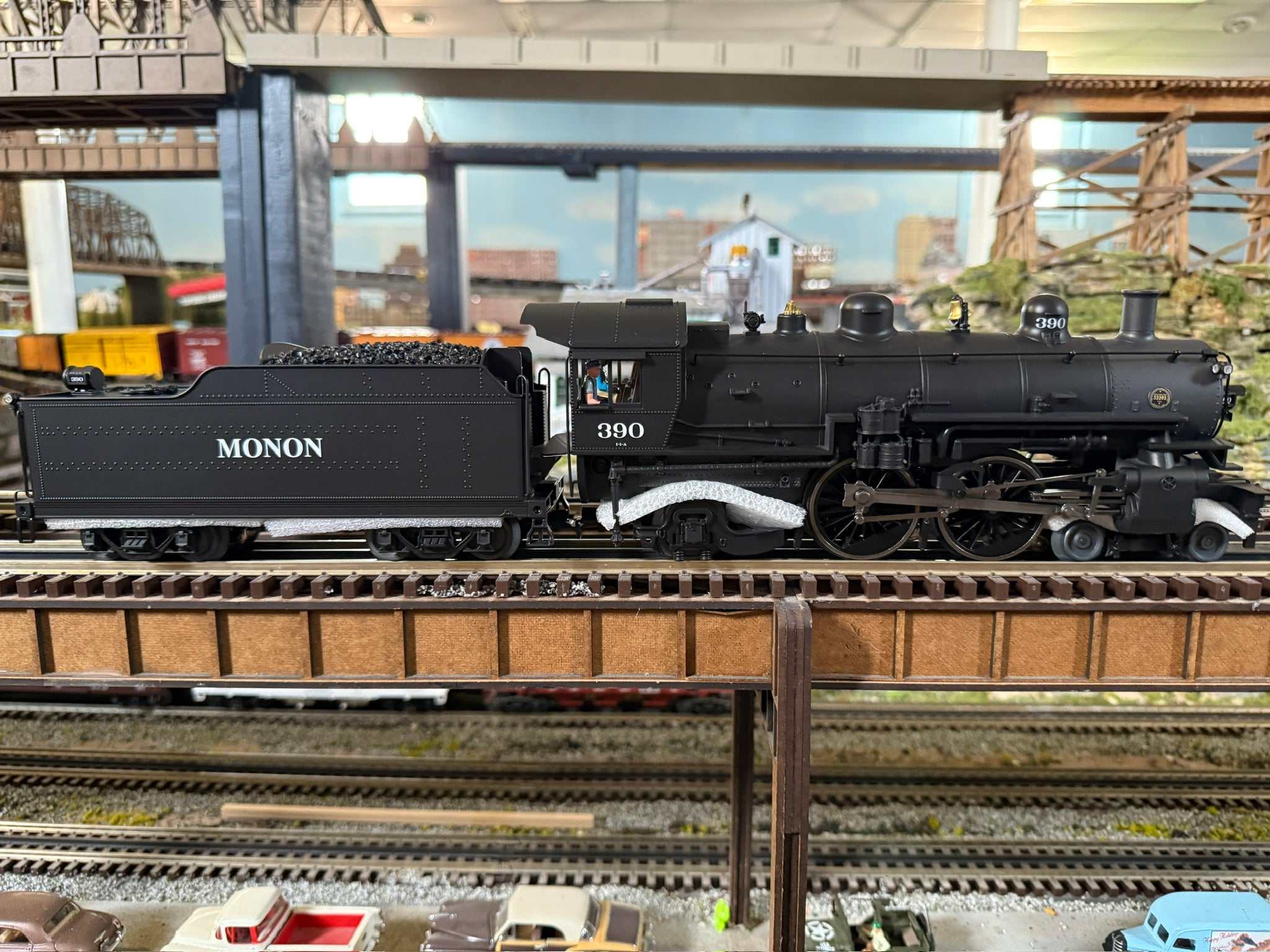 Lionel 2531890 - Legacy A6 Atlantic Steam Locomotive "Monon" #390 - Custom Run for MrMuffin'sTrains