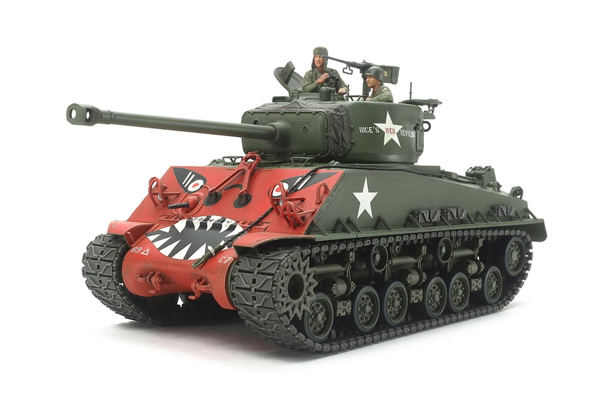 Tamiya 35359 - U.S. Medium Tank M4A3E8 Sherman - Easy Eight Korean War - 1/35 Scale Model Kit