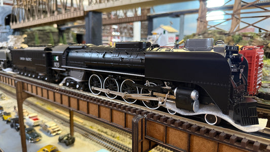 MTH 20-3960-1 - Premier - FEF 4-8-4 Northern Steam Engine "Union Pacific" #835 w/ PS3 (Black) - MrMuffin'sTrains