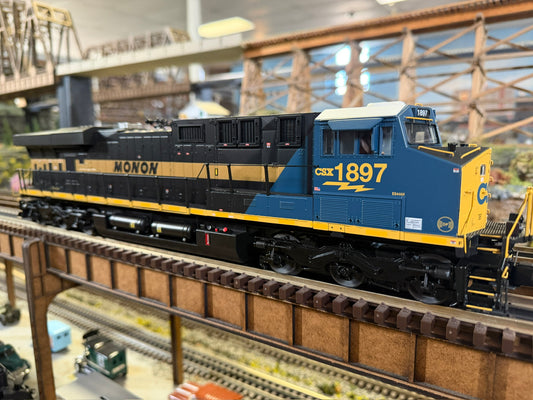 Atlas O 30138419 - Premier - ES44 Diesel Locomotive "CSX" #1897 (Monon Heritage) - MrMuffin'sTrains