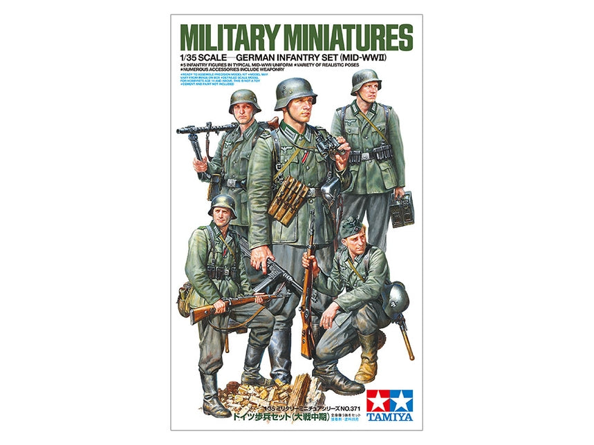 Tamiya 1:35 GERMAN INFANTRY SET - LATE WWII - Tamiya 1:35 GERMAN Tamiya 1:35 GERMAN INFANTRY SET - LATE WWII - Tamiya 1:35 GERMAN