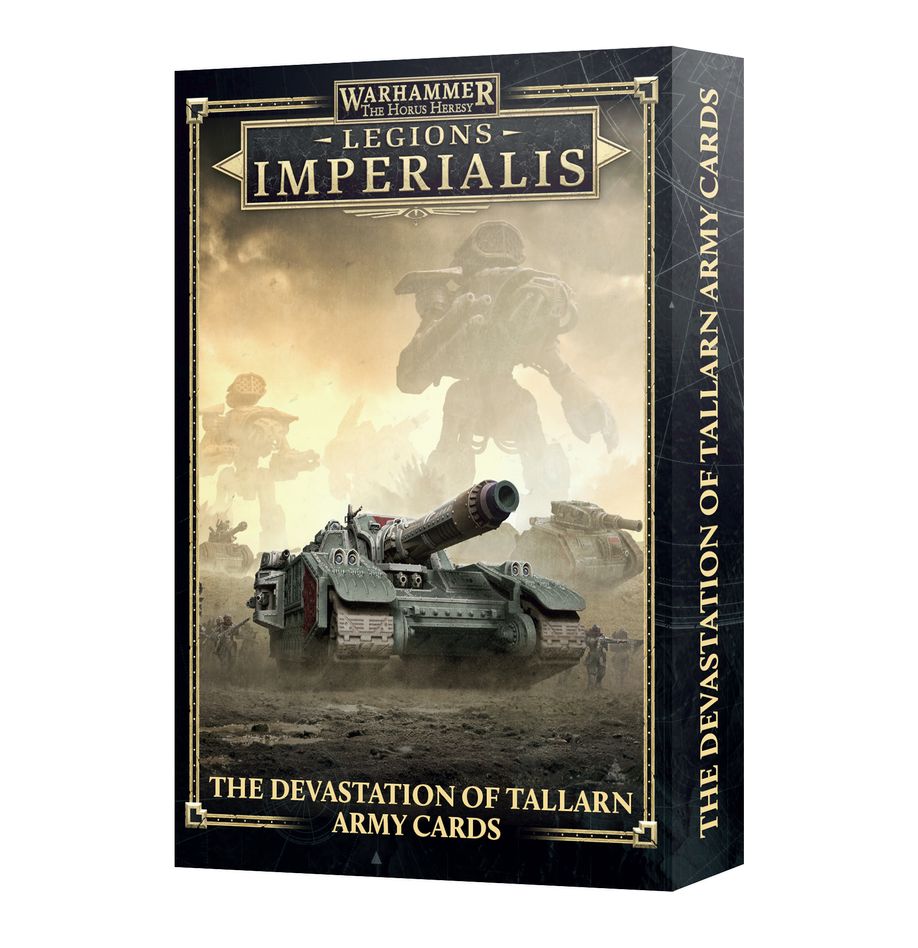 Games Workshop 03-72 - Legions Imperialis - Devastation of Tallarn Army Cards (Clearance)