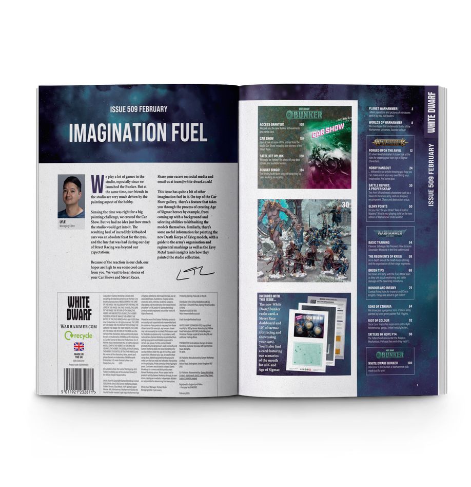 Games Workshop WD02-25 - White Dwarf 509 (February 2025)
