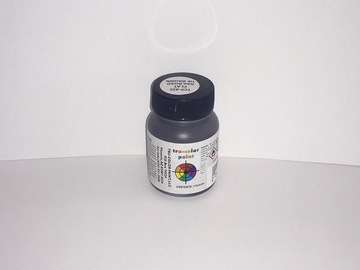 Tru-Color Paint TCP-822 - Railroad Tie Brown (Brushable)