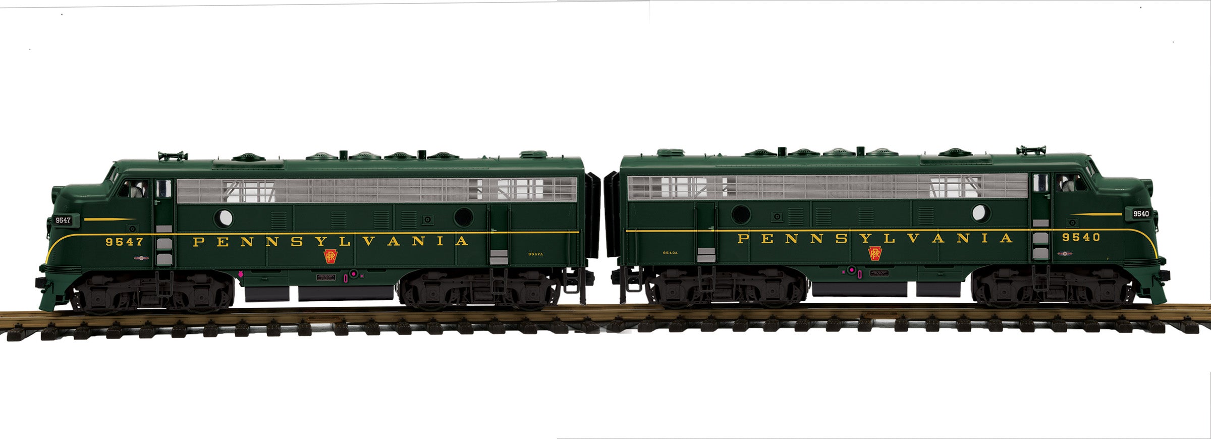 MTH G 70-2168-1 - F-3 AA Diesel Set "Pennsylvania" w/ PS3