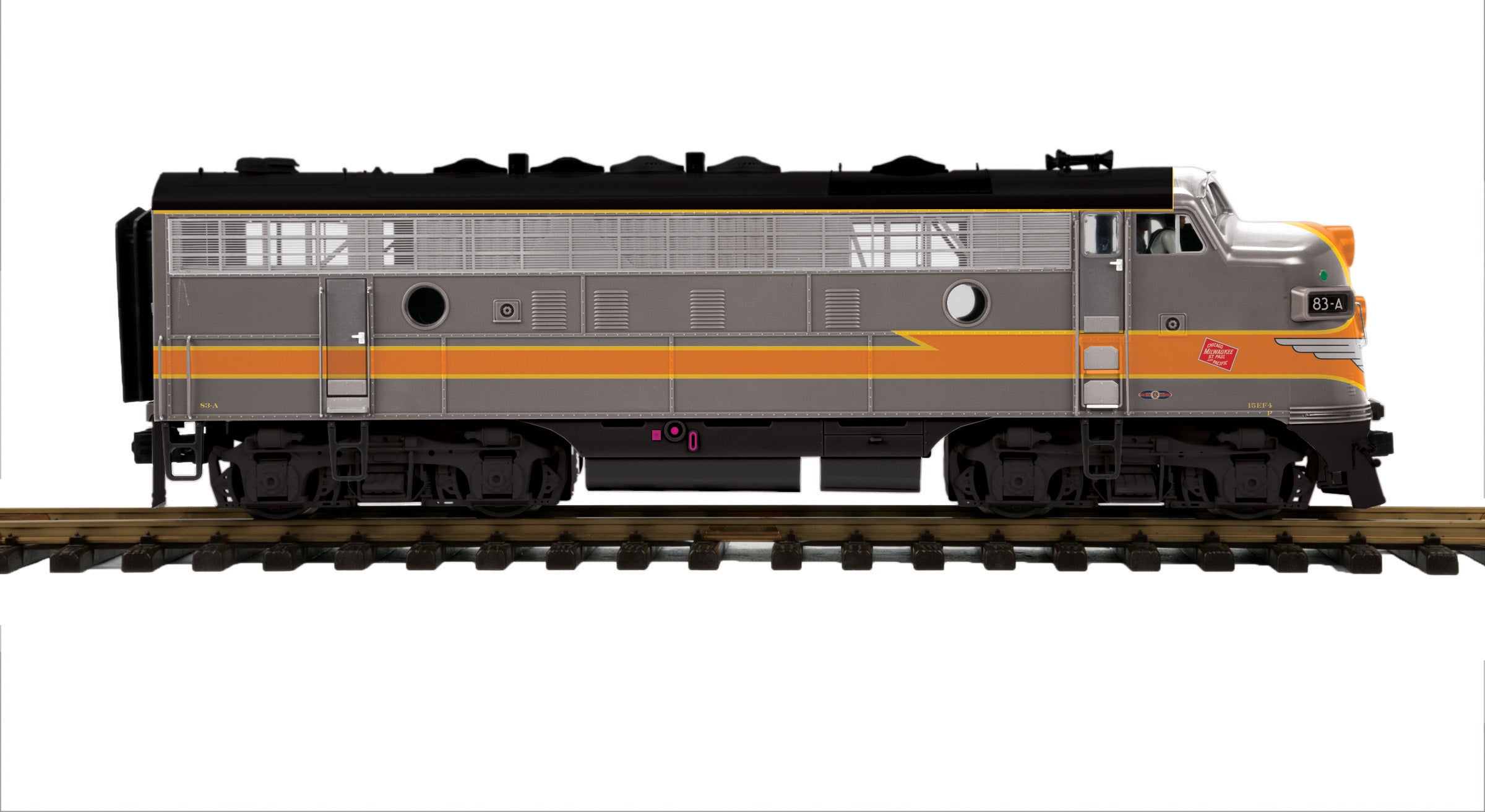 MTH G 70-2175-1 - F-3 A Diesel "Milwaukee Road" #83A w/ PS3