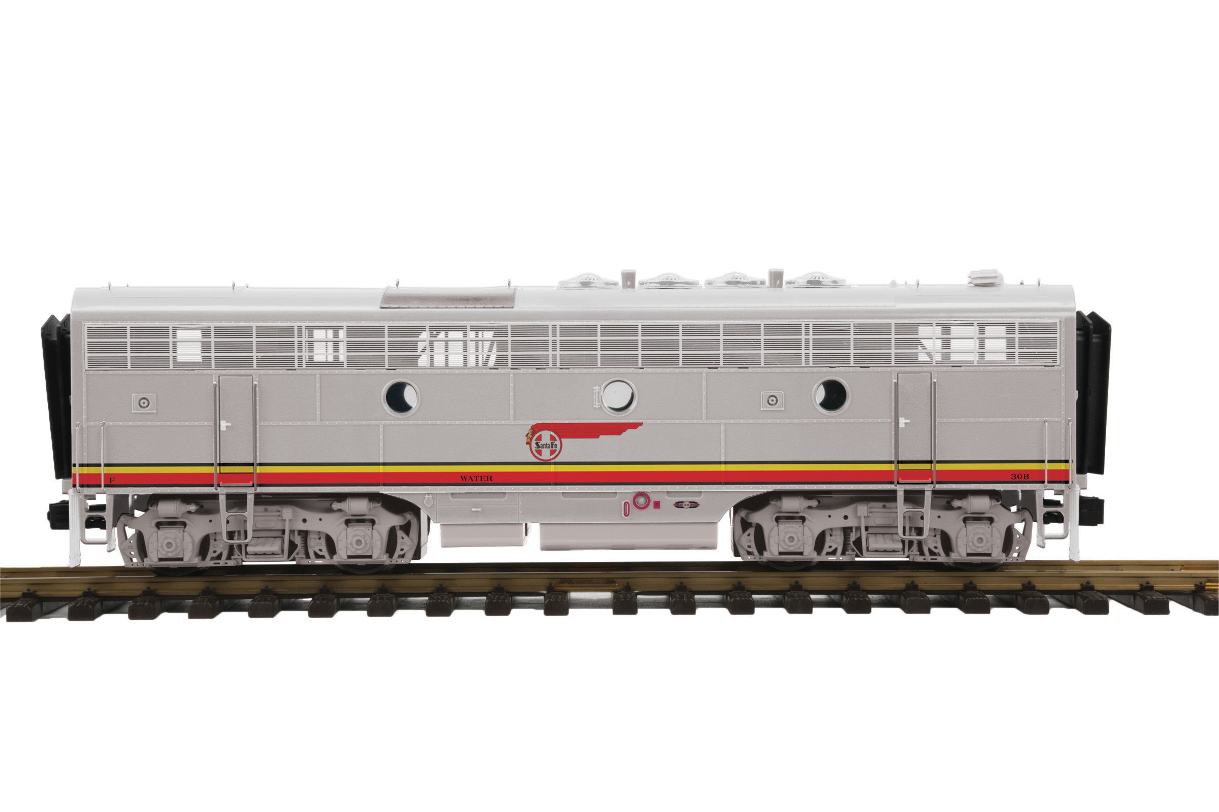 MTH G 70-2177-3 - F-3 B Diesel "Santa Fe" #30A (Non-Powered)