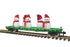 MTH 70-76077 - Flat Car "Christmas" #2025 w/ Lighted Snowmen