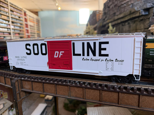 MTH 20-99444 - Premier - 50’ Ps-1 Box Car "SOO Line" #177501 - Custom Run for MrMuffin'sTrains - MrMuffin'sTrains